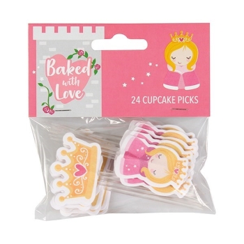 Cupcake Picks - Prinzessin